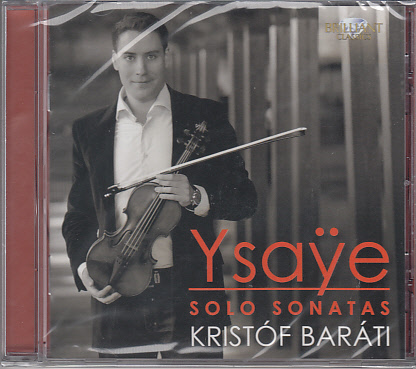 YSAYE - SOLO SONATAS CD BARÁTI KRISTÓF
