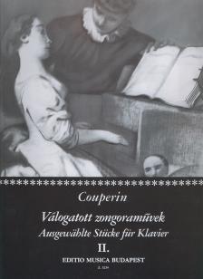COUPERIN,FRANCOIS. - VÁLOGATOTT ZONGORAMŰVEK II.
