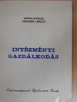 Császár László - Intézményi gazdálkodás [antikvár]