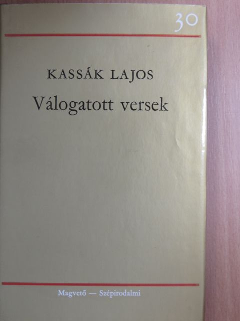 Kassák Lajos - Válogatott versek [antikvár]