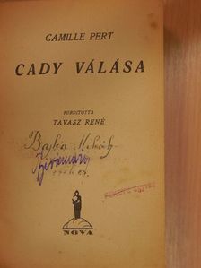 Camille Pert - Cady válása [antikvár]