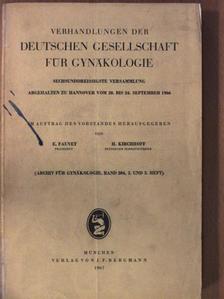 E. Schwach - Verhandlungen der deutschen Gesellschaft für Gynäkologie 36. [antikvár]