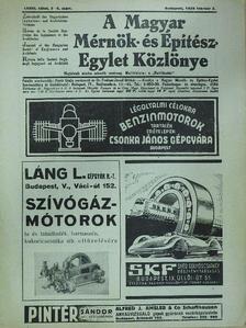 Dr. Aujeszky László - A Magyar Mérnök- és Építész-Egylet Közlönye 1939. február 5. [antikvár]
