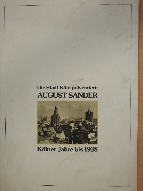 August Sander [antikvár]