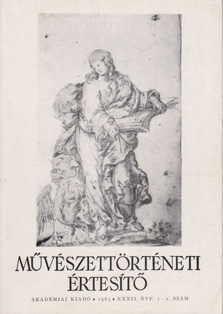 MOJZER MIKLÓS - Művészettörténeti értesítő XXXII. évf. 1-2. szám [antikvár]