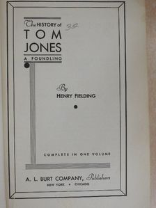 Henry Fielding - The History of Tom Jones [antikvár]