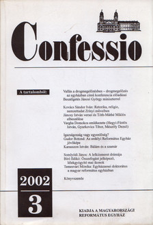 Tenke Sándor (szerk.) - Confessio 2002/3 [antikvár]