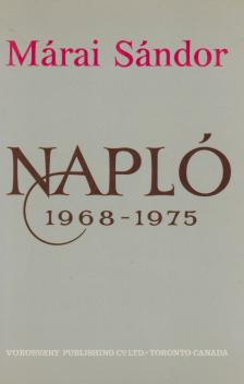 Márai Sándor - Napló 1968-1975 [antikvár]