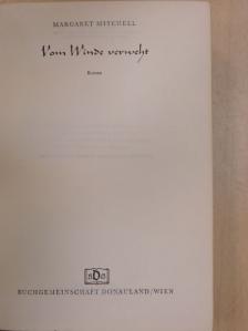 Margaret Mitchell - Vom Winde Verweht [antikvár]