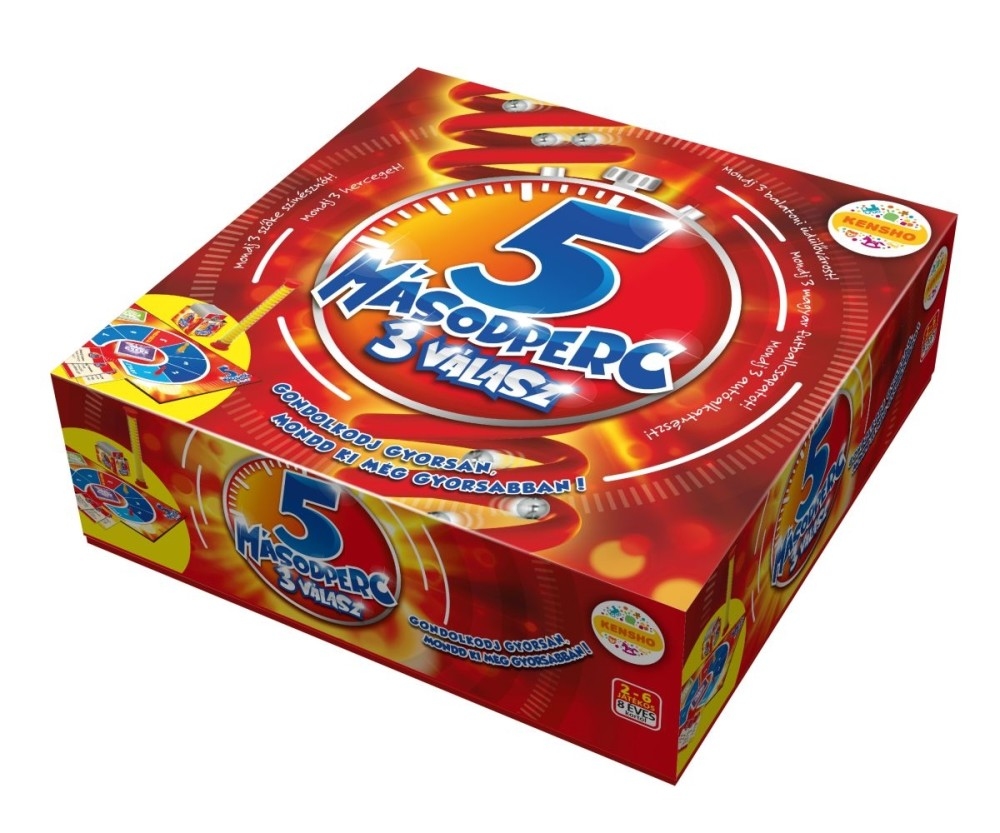 678801 - MEGABLEU, 5 MÁSODPERC 3 VÁLASZ - TÁRSASJÁTÉK