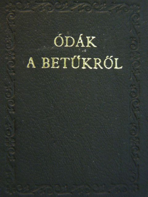 Ady Endre - Ódák a betűkről (minikönyv) [antikvár]