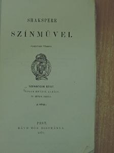 Shakspere - Shakspere színművei XVI. (töredék) [antikvár]
