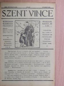 H. Boros Vilma - Szent Vince 1940. február [antikvár]