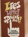 Lies und Sprich! [antikvár]