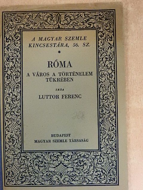Luttor Ferenc - Róma [antikvár]