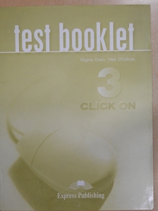 Neil O'Sullivan - Click On 3 - Test booklet [antikvár]