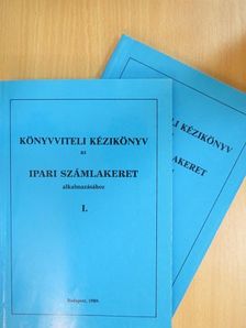 Könyvviteli kézikönyv az ipari számlakeret alkalmazásához I-II. [antikvár]