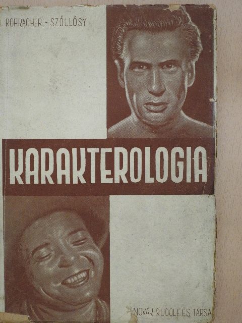 Dr. Rohracher Hubert - Karakterologia [antikvár]