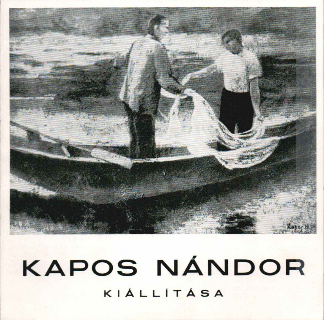 Kapos Nándor kiállítása [antikvár]