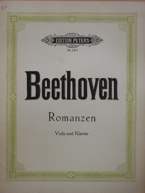 L. van Beethoven - Romanzen [antikvár]