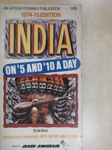 Jan Aaron - India on $5 and $10 a day [antikvár]