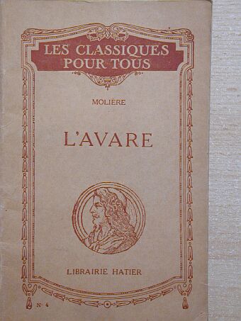 Moliére - L'avare [antikvár]