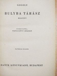 Nikoláj Gogoly - Bulyba Tárász [antikvár]