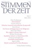 Andreas R. Batlogg - Stimmen der Zeit Heft 3 März 2012 [antikvár]