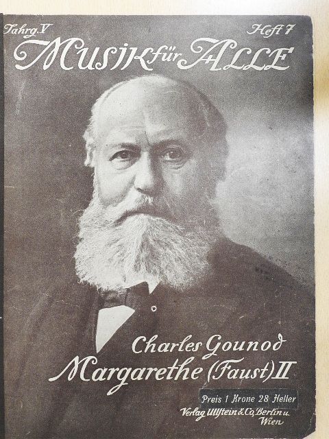 Charles Gounod - Margarethe II. (Faust) (gótbetűs) [antikvár]