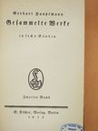 Gerhart Hauptmann - Gesammelte Werke II. (gótbetűs) [antikvár]