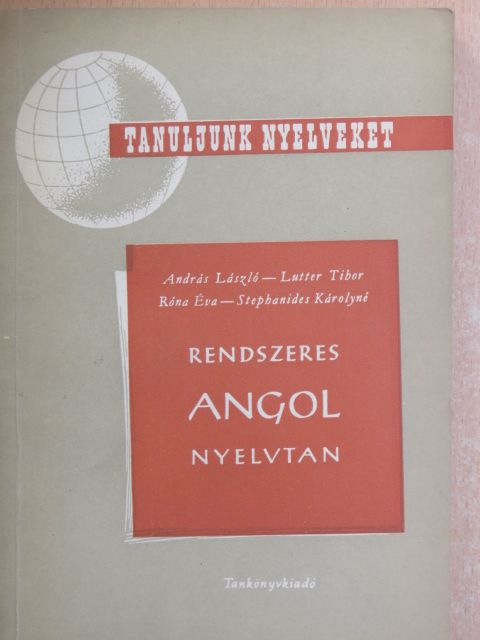 András László - Rendszeres angol nyelvtan [antikvár]