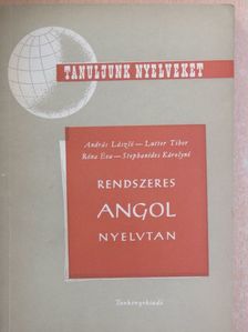 András László - Rendszeres angol nyelvtan [antikvár]