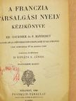 Ed. Coursier - A franczia társalgási nyelv kézikönyve [antikvár]