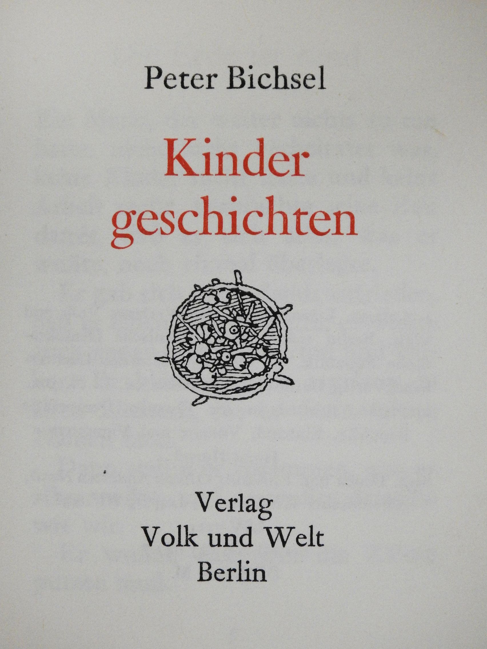 Peter Bichsel - Kindergeschichten (minikönyv) [antikvár]