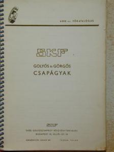SKF Golyós és görgős csapágyak 6000 sz. főkatalógus [antikvár]