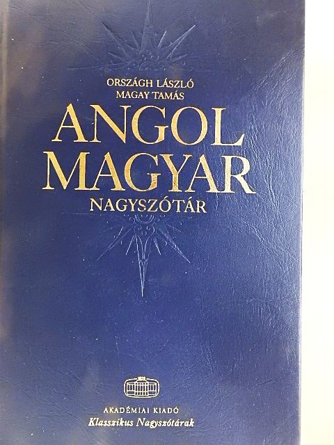 Magay Tamás - Angol-magyar nagyszótár - CD-vel [antikvár]