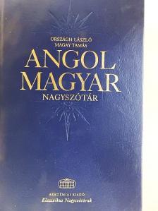 Magay Tamás - Angol-magyar nagyszótár - CD-vel [antikvár]