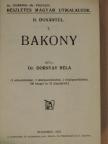 Dr. Dornyay Béla - Bakony  [antikvár]