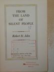 Robert St. John - From the land of silent people [antikvár]
