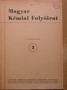 Balog János - Magyar Kémiai Folyóirat 1961. február [antikvár]