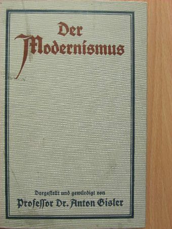 Der Modernismus [antikvár]