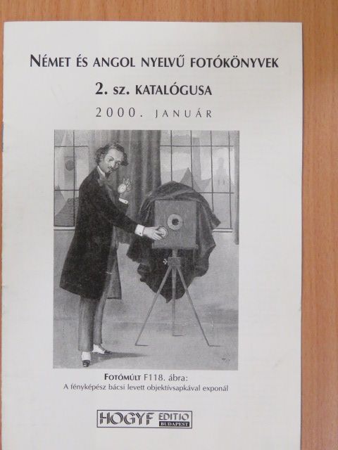 Német és angol nyelvű fotókönyvek 2. sz. katalógusa 2000. január [antikvár]