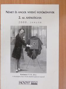 Német és angol nyelvű fotókönyvek 2. sz. katalógusa 2000. január [antikvár]