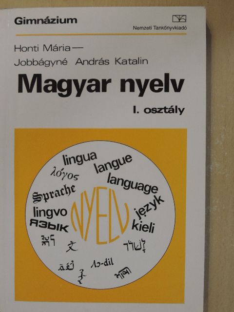 Honti Mária - Magyar nyelv I. [antikvár]