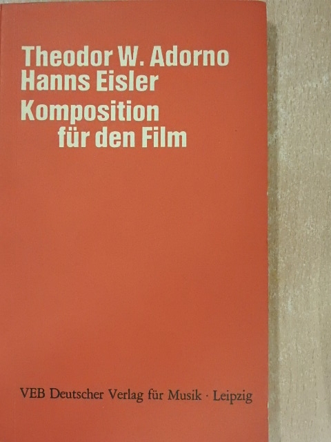 Hanns Eisler - Komposition für den Film [antikvár]