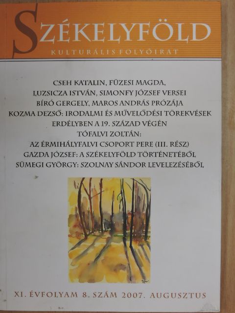 Ambrus Judit - Székelyföld 2007. augusztus [antikvár]