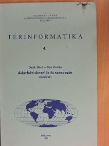 Deák Ottó - Térinformatika 4. [antikvár]