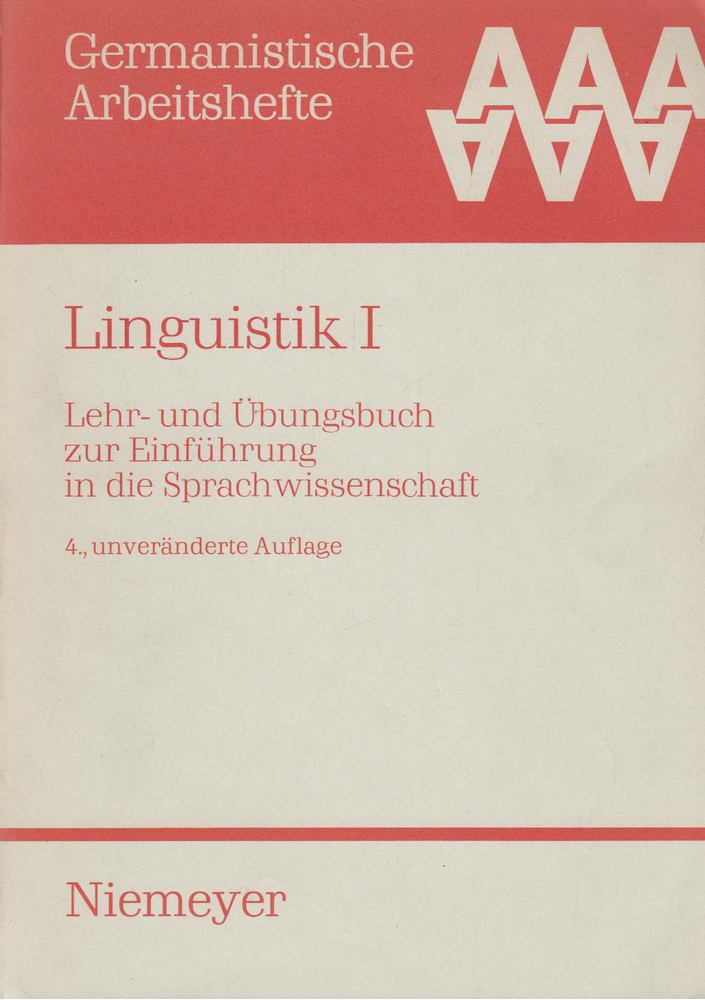 Hans Bühler (szerk.) - Linguistik I. [antikvár]