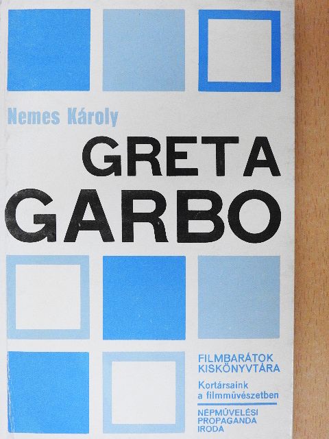 Nemes Károly - Greta Garbo [antikvár]