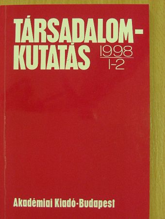 Faragó Péter - Társadalomkutatás 1998/1-2. [antikvár]